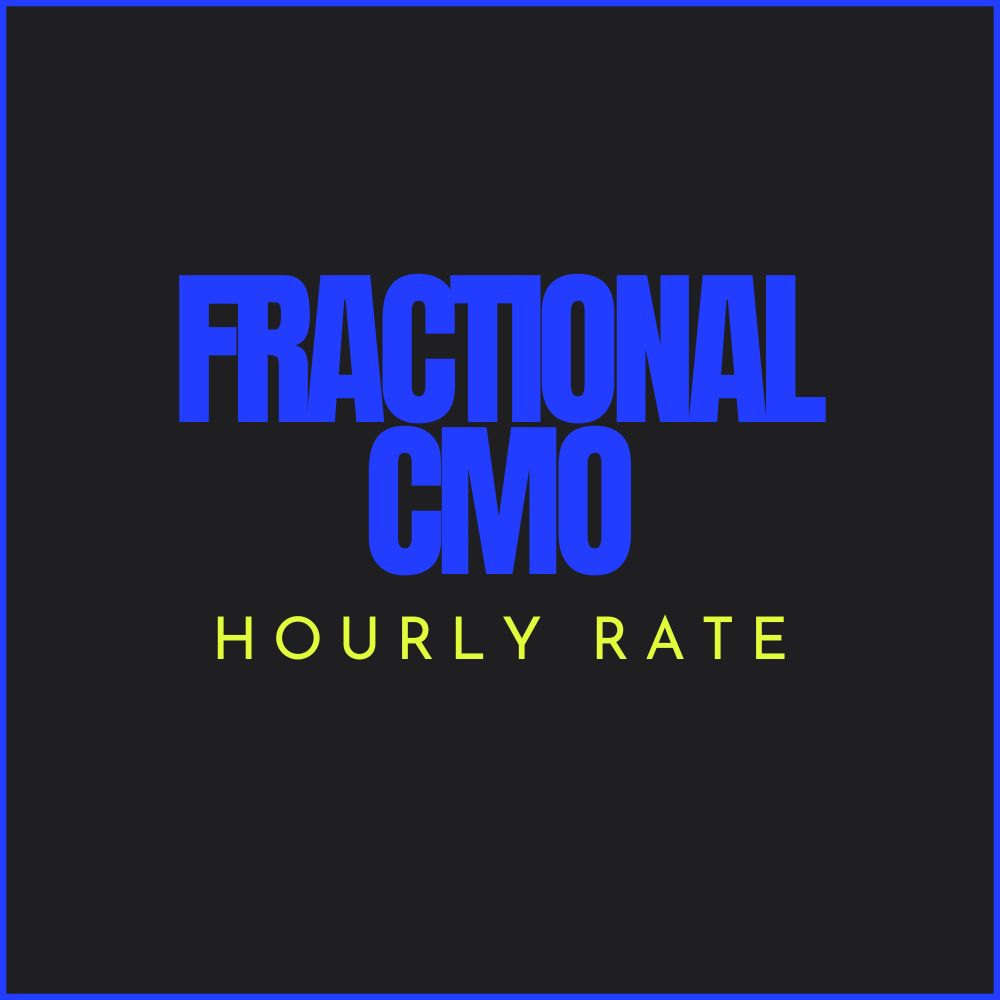 Pay rate for fractional CMO services